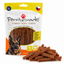 PERRITO turkey stripes gardums strēmeles ar tītara gaļu 100 ..
