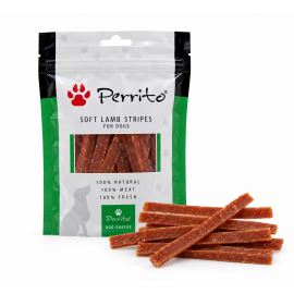 PERRITO lamb stripes gardums strēmeles ar jēra gaļu 100 gr..