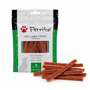 PERRITO lamb stripes gardums strēmeles ar jēra gaļu 100 gr
