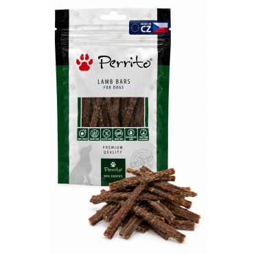 PERRITO lamb bars gardums batoniņi ar jēra gaļu 100 g