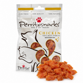 PERRITO chicken nibbles gardums vistas gabaliņi 50 gr