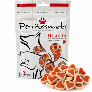 PERRITO mix chicken and fish gardumi sirsniņas ar vistu un zivi 50 g