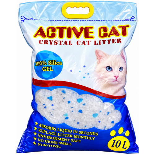 Active Cat silikagēla kaķu smiltis 10 l