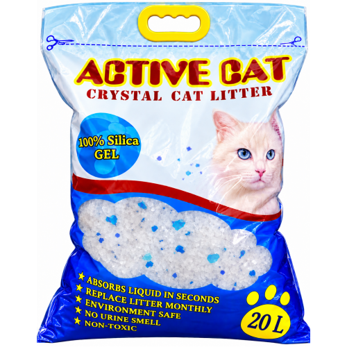 Active Cat silikagēla kaķu smiltis 20 l