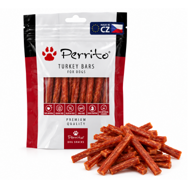 PERRITO turkey bars gardums batoniņi ar tītara gaļu 100 g
