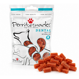 PERRITO dental fish snacks gabaliņi ar lasi zobu higiēnai 50..