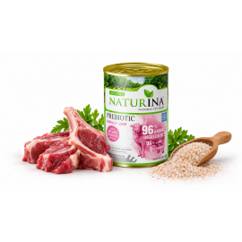 Naturina Elite Wet Prebiotic mono lamb grain free - konservi..