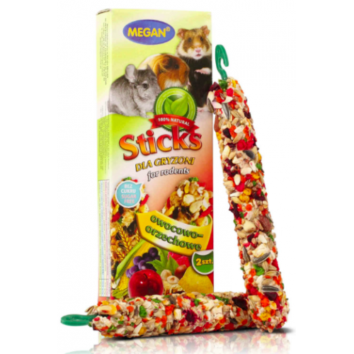 MEGAN augļu un riekstu kārums grauzējiem 90 g