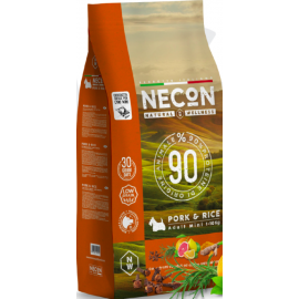 Necon dog adult mini pork & rice -  cūkgaļa un rīsi sausa ba..