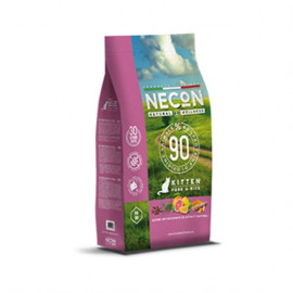 Necon Natural Wellness Kitten Pork & Rice - sausā barība kaķēniem ar cūkgaļu un rīsiem 10 kg