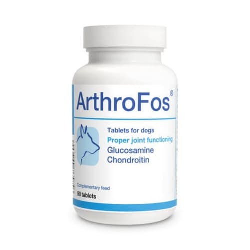 Minerālu papildbarība suņiem Dolfos ArthroFos ar glikozamīnu un hondroitīnu 90 tab
