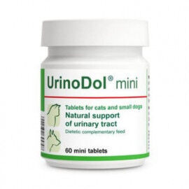 Minerālu papildbarība kaķiem un mazo šķirnu suņiem Dolfos Ur..