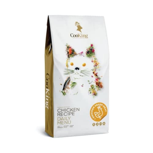 Sausā barība pieaugušiem kaķiem CooKing GRAIN FREE CHICKEN RECIPE DAILY MENU ar vistu 8 kg
