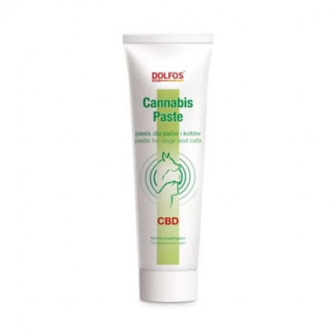 Dolfos Cannabis paste ar CBD - kaņepju pasta suņiem un kaķiem 100gr