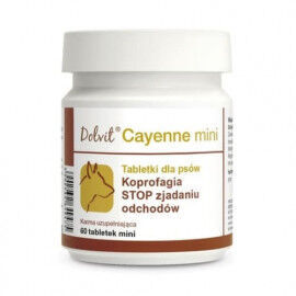 Papildbarība suņiem Dolvit Cayenne tabletes pret fekāliju ēšanu 60 tab Papildbarība suņiem Dolvit Cayenne tabletes pret fekāliju ēšanu 60 tab