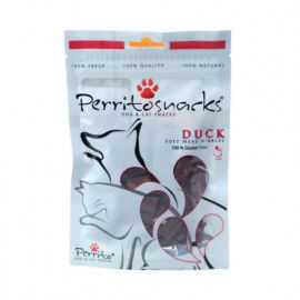 Gārdumi kaķiem un suņiem PERRITOSNACKS  Duck Soft Meat Nibbles, pīles gaļas gabaliņi 50g Gārdumi kaķiem un suņiem PERRITOSNACKS  Duck Soft Meat Nibbles, pīles gaļas gabaliņi 50g