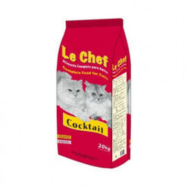 Sausā barība pieaugušiem kaķiem Le Chef Coctail ar vistu 20 kg