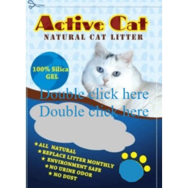 Silikagēla kaķu pakaiši Active Cat 20 l