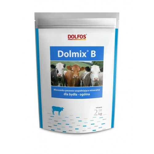 Papildu minerālbarība liellopiem visiem vecumiem Dolmix B 2 kg