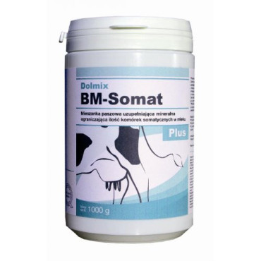 Papildu minerālbarība govīm Dolfos Dolmix BM Somat Plus ar paaugstinātu somatisko šūnu daudzumu pienā 1 kg
