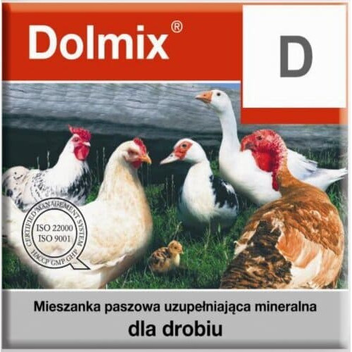 Papildu minerālbarība mājputniem Dolmix D10 kg