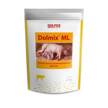 Papildu minerālbarība sivēnmātēm Dolfos Dolmix ML pilnīgs vitamīnu komplekts 2 kg