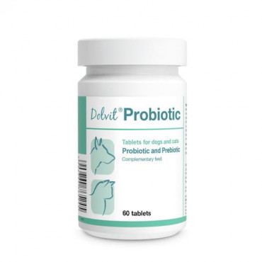 DOLVIT Probiotic Dog Cat - Probiotiki suņiem un kaķiem 60 tab