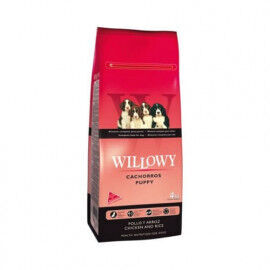 Sausā barība kucēniem Willowy Puppies ar vistu un rīsiem 4 k..