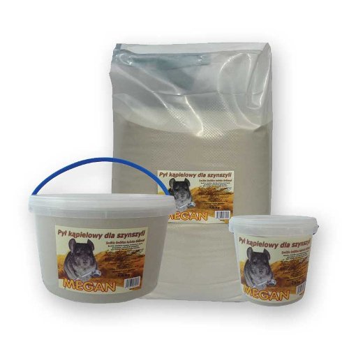 Peldēšanas putekļi šinšillām Megan Putekļu vanna 1,5 kg Peldēšanas putekļi šinšillām Megan Putekļu vanna 1,5 kg