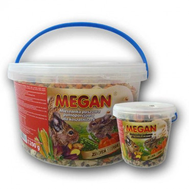 Pilnvērtīga pamatbarība priekš degu Megan Golden Series 1 l / 400 g