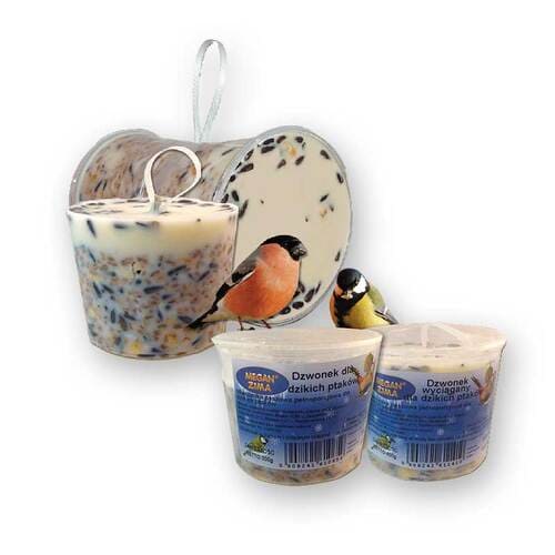 Barība ziemojošiem putniem - tauku Zvaniņš MEGAN 400gr