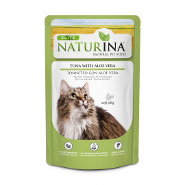 NATURINA ELITE - konservi kaķiem tuncis ar alveju želejā 70 g. NATURINA ELITE - konservi kaķiem tuncis ar alveju želejā 70 g.