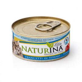 NATURINA ELITE - konservi kaķiem tuncis gabaliņos 70 g.