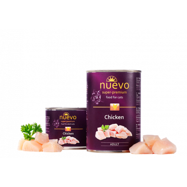 Konservi kaķiem nuevo Adult Chicken ar vistu 200 g