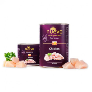 Konservi kaķiem nuevo Adult Chicken ar vistu 200 g